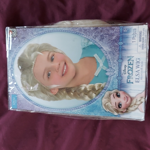 Disney Costumes New Kids Elsa Wig From Frozen Poshmark